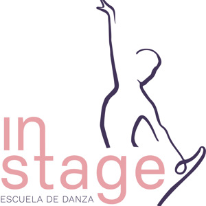 Logo, imagen de perfil mydance de In Stage. Escuela de baile situada en Madrid