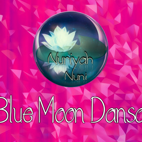 Logo, imagen de perfil mydance de Acadèmia Blue Moon Dansa by Nuriyah Nuni. Escuela de baile situada en Piera