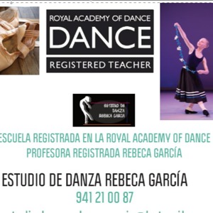 Logo, imagen de perfil mydance de Estudio de Danza Rebeca García. Escuela de baile situada en Logroño
