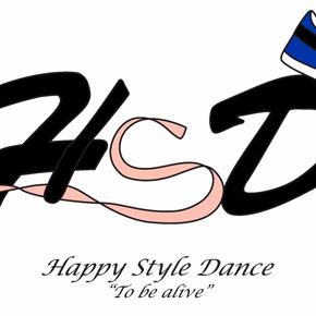 Logo, imagen de perfil mydance de Happy Style Dance. Escuela de baile situada en Málaga